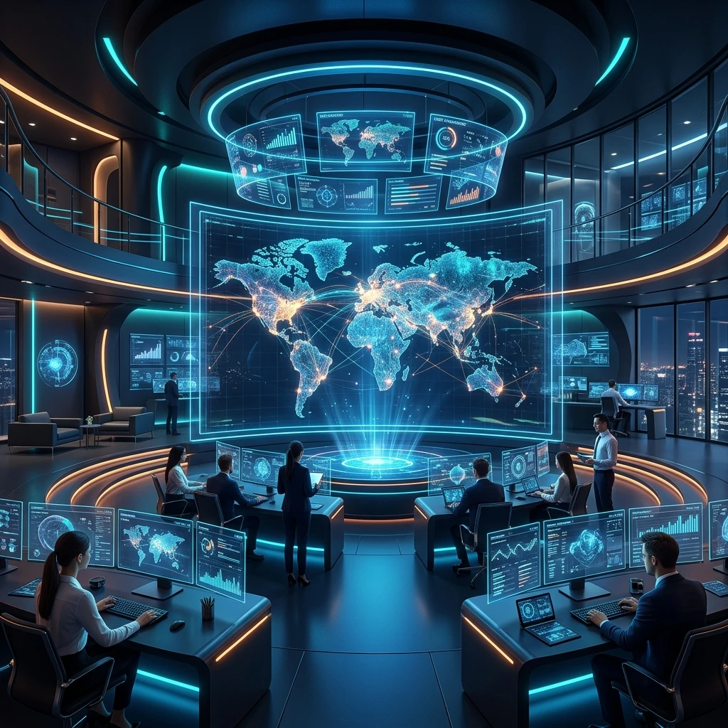 Global Digital Marketing Command Center