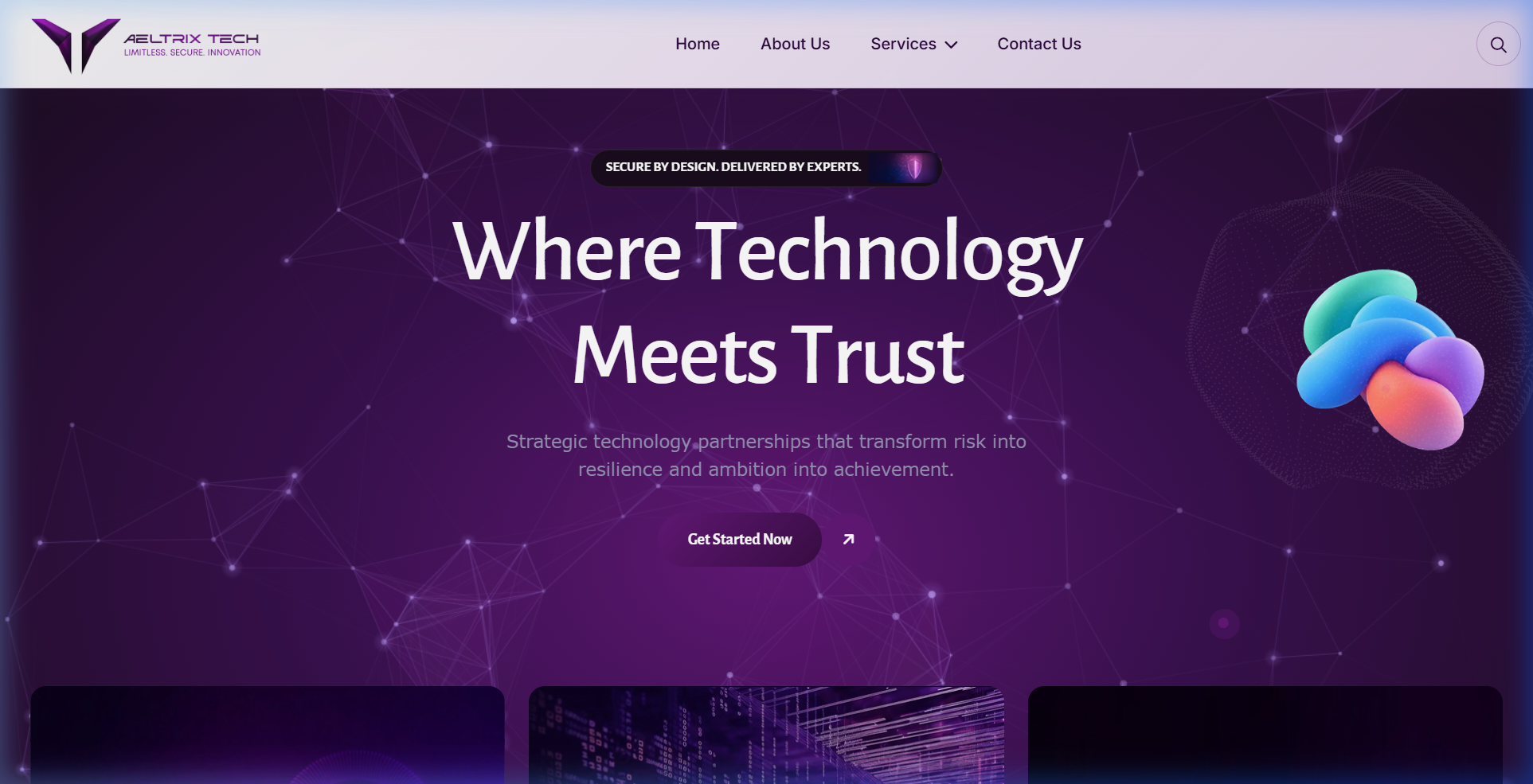 Aeltrix Tech - Blockchain Infrastructure